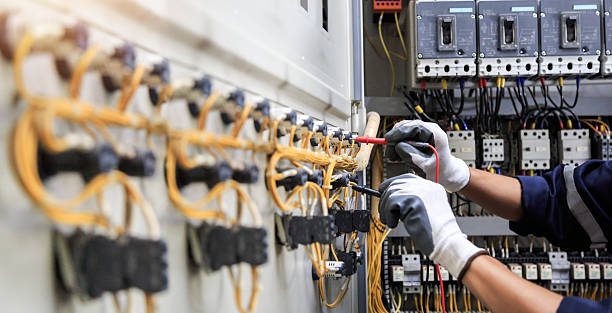 Professional Electrician technician working in West Athens, CA